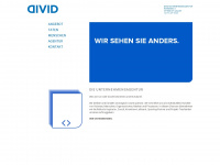 divid.ch Webseite Vorschau