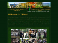 yddland.de Webseite Vorschau