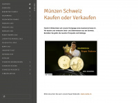 muenzenschweiz.ch Webseite Vorschau