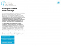 neurochirurgie-ag.ch Webseite Vorschau