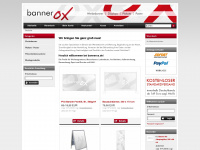 bannerox.de Webseite Vorschau