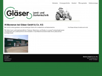 glaeser-landtechnik.de Webseite Vorschau