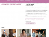 womenbiz.ch Webseite Vorschau