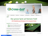 crossgolf.ch Webseite Vorschau