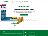 granufink.ch Webseite Vorschau