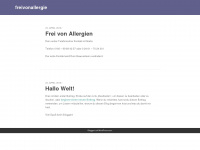 freivonallergie.wordpress.com Webseite Vorschau
