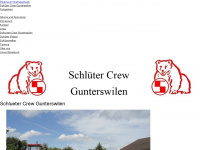 schlueter-crew-gunterswilen.ch Webseite Vorschau