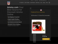 ammo.com Webseite Vorschau