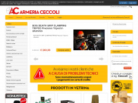 armeriaceccoli.com Webseite Vorschau