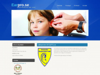 earpro.se Webseite Vorschau