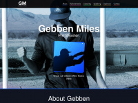 gebbenmiles.com Webseite Vorschau