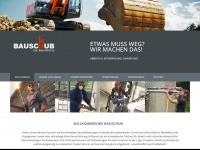 bauschub.de Webseite Vorschau