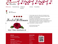fewo-rosenbluete.de Webseite Vorschau