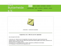 kgv-butterheide.de Webseite Vorschau