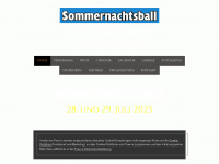 sommernachtsball.ch Webseite Vorschau