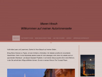 maren-writer.com Webseite Vorschau