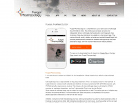 fungalpharmacology.org Webseite Vorschau