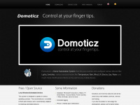 domoticz.com Webseite Vorschau