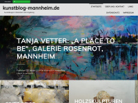 kunstblog-mannheim.de Webseite Vorschau