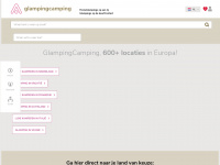 glampingcamping.eu Webseite Vorschau