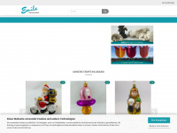 emila-shop.de Webseite Vorschau