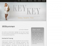 keykey-music.de Webseite Vorschau