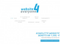 website4everyone.at Webseite Vorschau