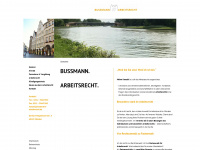bussmann-arbeitsrecht.de Webseite Vorschau