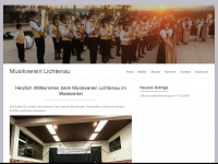musikverein-lichtenau.at Webseite Vorschau