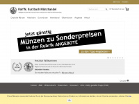 kurzbach-muenzhandel.de Webseite Vorschau