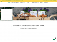 mehlundfutter.ch Webseite Vorschau