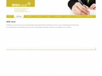 wsh-nord.de Webseite Vorschau