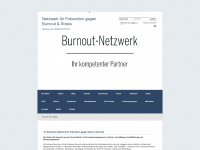 burnoutnetzwerk.de Webseite Vorschau