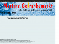martins-getraenkemarkt.com Webseite Vorschau