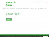 rhetorik-camp.de Webseite Vorschau