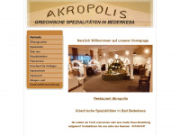 akropolis-bederkesa.de Webseite Vorschau