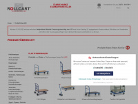 shop.rollcart.de Webseite Vorschau