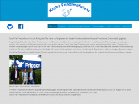 kieler-friedensforum.de Webseite Vorschau