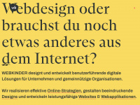 webkinder.ch Webseite Vorschau