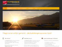 flugschule-tirol.at Webseite Vorschau