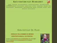 kraeutertour-de-ruhr.de Webseite Vorschau