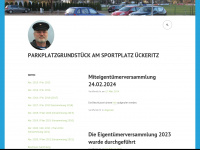 parkplatzgrundstuecksportplatz.wordpress.com Webseite Vorschau