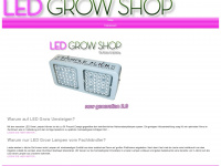 led-grow-lampen.de Webseite Vorschau