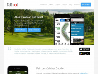 golfshotgps.com Webseite Vorschau