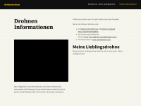 drohnenwissen.wordpress.com Webseite Vorschau