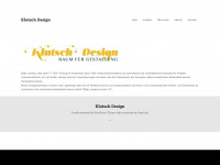 klutsch-design.de Webseite Vorschau