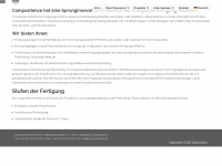 compositence.com Webseite Vorschau