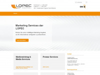 lopec-media.de Webseite Vorschau