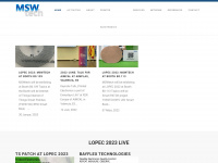 mswtech.de Webseite Vorschau