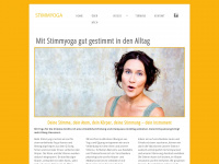 stimmyoga-nives-kramberger.de Webseite Vorschau